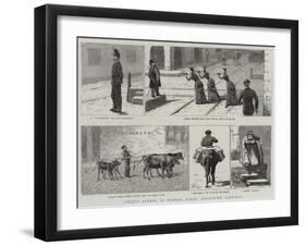 Street Scenes in Buenos Ayres, Argentine Republic-null-Framed Giclee Print