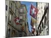 Street Scenes in Geneva Old Town, Geneva, Switzerland, Europe-Matthew Frost-Mounted Photographic Print