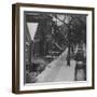 Street Scenes in the Slum Area of Chicago, Showing Tenement Houses and Dilapidated Buildings-null-Framed Photographic Print