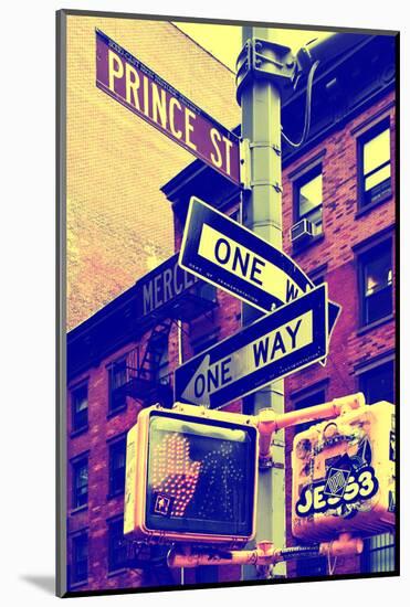 Street Scenes - Soho - Manhattan - New York - United States-Philippe Hugonnard-Mounted Photographic Print