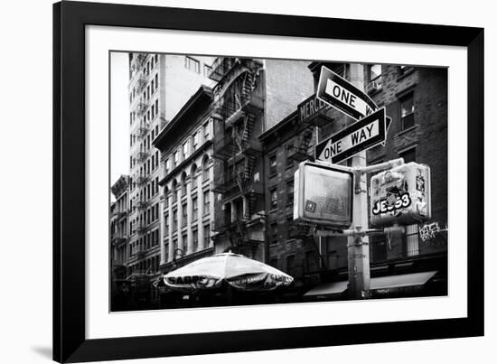 Street Scenes - Soho - Manhattan - New York - United States-Philippe Hugonnard-Framed Photographic Print