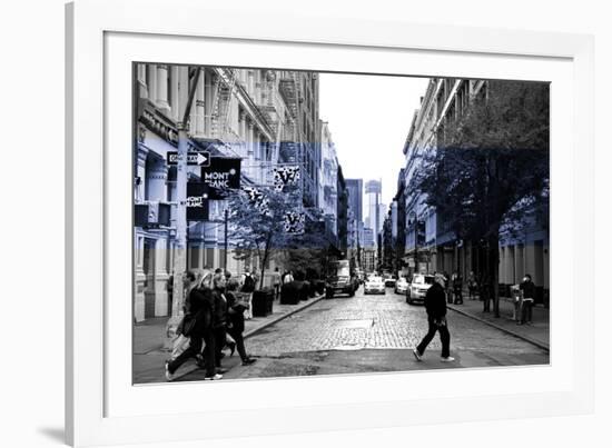 Street Scenes - Soho - Manhattan - New York - United States-Philippe Hugonnard-Framed Photographic Print