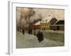 Street Section from Groenland (Oslo), 1906-Fritz Thaulow-Framed Giclee Print