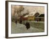 Street Section from Groenland (Oslo), 1906-Fritz Thaulow-Framed Giclee Print