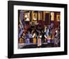 Street Shadows, 1959-Jacob Lawrence-Framed Art Print