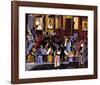 Street Shadows, 1959-Jacob Lawrence-Framed Giclee Print