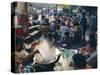 Street Side Restaurant, Bangkok, Thailand-John Henry Claude Wilson-Stretched Canvas