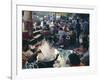 Street Side Restaurant, Bangkok, Thailand-John Henry Claude Wilson-Framed Photographic Print