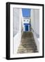 Street, Sidi Bou Said, Tunisia, North Africa-Nico Tondini-Framed Photographic Print