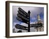 Street Sign, City of Cardiff, Glamorgan, Wales, United Kingdom-Duncan Maxwell-Framed Photographic Print