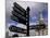 Street Sign, City of Cardiff, Glamorgan, Wales, United Kingdom-Duncan Maxwell-Mounted Photographic Print