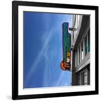 Street Sign in USA-Salvatore Elia-Framed Photographic Print