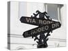 Street Sign, Rodeo Drive, Beverly Hills, Los Angeles, California, Usa-Wendy Connett-Stretched Canvas