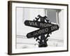 Street Sign, Rodeo Drive, Beverly Hills, Los Angeles, California, Usa-Wendy Connett-Framed Photographic Print