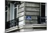 Street Sign, Rue Ampere, Paris, France-null-Mounted Photographic Print