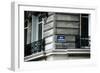 Street Sign, Rue Ampere, Paris, France-null-Framed Photographic Print