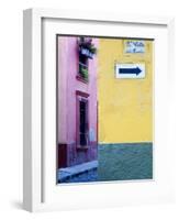 Street Sign, San Miguel De Allende, Mexico-Nancy Rotenberg-Framed Photographic Print