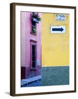 Street Sign, San Miguel De Allende, Mexico-Nancy Rotenberg-Framed Photographic Print