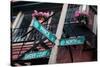 Street Signs for Intersection of Prince, North and Garden Court, Historic North End, Boston, Ma.-Joseph Sohm-Stretched Canvas