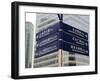 Street Signs in Pudong, Shanghai, China, Asia-Amanda Hall-Framed Photographic Print