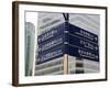 Street Signs in Pudong, Shanghai, China, Asia-Amanda Hall-Framed Photographic Print