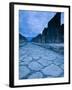 Street Stones of the Via di Mercurio, Pompei, Campania, Italy-Walter Bibikow-Framed Photographic Print