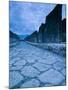Street Stones of the Via di Mercurio, Pompei, Campania, Italy-Walter Bibikow-Mounted Photographic Print
