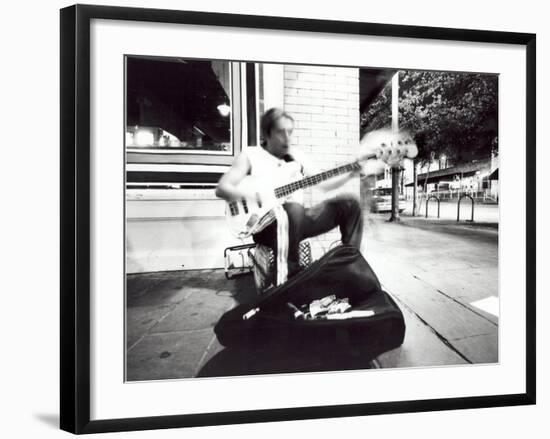 Street Strum-John Gusky-Framed Photographic Print