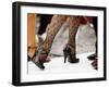 Street Tango Dancers' Legs in San Telmo, Buenos Aires, Argentina-Michael Taylor-Framed Photographic Print