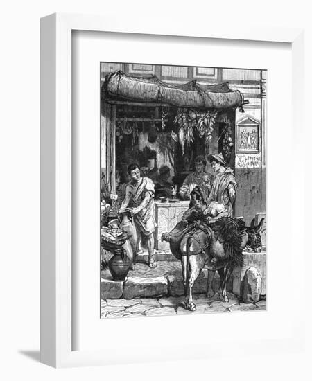 Street Tavern, Pompeii-null-Framed Art Print