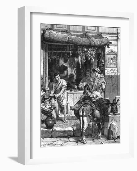 Street Tavern, Pompeii-null-Framed Art Print