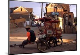 Street Taxi, Madagascar-Charles Glover-Mounted Art Print