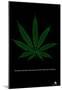 Street Terms For Marijuana Text Poster-null-Mounted Poster