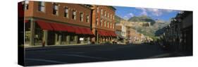 Street Through a Town, Telluride, Colorado, USA-null-Stretched Canvas