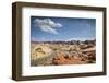 Street Through the Valley of Fire State Park, Nevada-Marco Isler-Framed Photographic Print