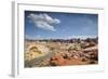 Street Through the Valley of Fire State Park, Nevada-Marco Isler-Framed Photographic Print