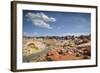 Street Through the Valley of Fire State Park, Nevada-Marco Isler-Framed Photographic Print