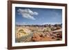 Street Through the Valley of Fire State Park, Nevada-Marco Isler-Framed Photographic Print