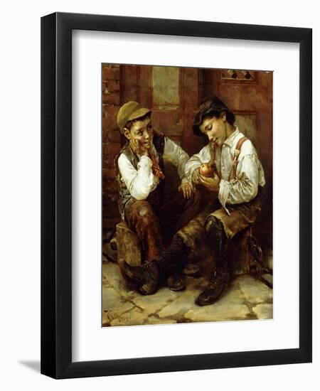 Street Urchins-Karl Witkowski-Framed Giclee Print