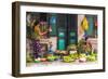 Street Vegetable Seller, Hanoi, Vietnam-Peter Adams-Framed Photographic Print