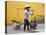 Street Vendor, Nha Trang City, Vietnam, Indochina, Southeast Asia-Richard Cummins-Stretched Canvas