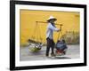 Street Vendor, Nha Trang City, Vietnam, Indochina, Southeast Asia-Richard Cummins-Framed Photographic Print