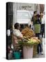 Street Vendor, Oaxaca City, Oaxaca, Mexico, North America-R H Productions-Stretched Canvas