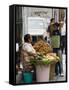 Street Vendor, Oaxaca City, Oaxaca, Mexico, North America-R H Productions-Framed Stretched Canvas