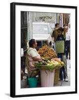 Street Vendor, Oaxaca City, Oaxaca, Mexico, North America-R H Productions-Framed Photographic Print