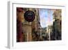 Street View at Montmartre, Paris, France-Nicolas Hugo-Framed Giclee Print