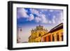 Street View in Antigua, Guatemala, Central America-Laura Grier-Framed Photographic Print