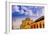 Street View in Antigua, Guatemala, Central America-Laura Grier-Framed Photographic Print