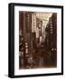 Street View of Canton (Guangzhou), c 1860's-Lai Afong-Framed Art Print