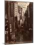 Street View of Canton (Guangzhou), c 1860's-Lai Afong-Mounted Art Print